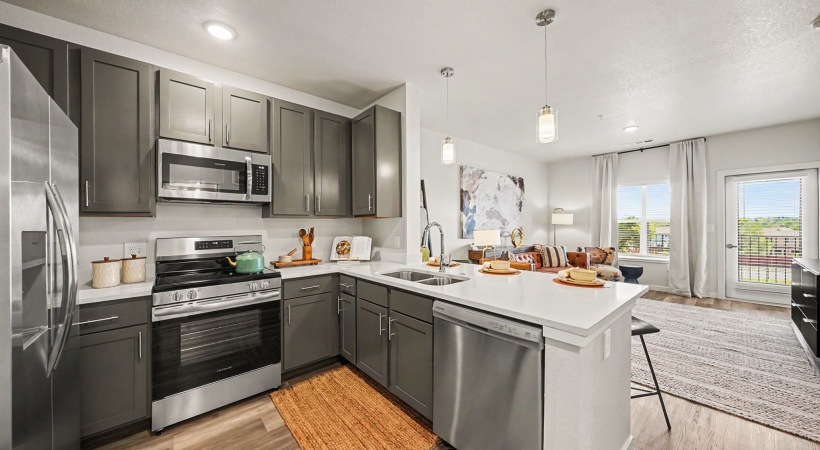 Spacious Kitchens